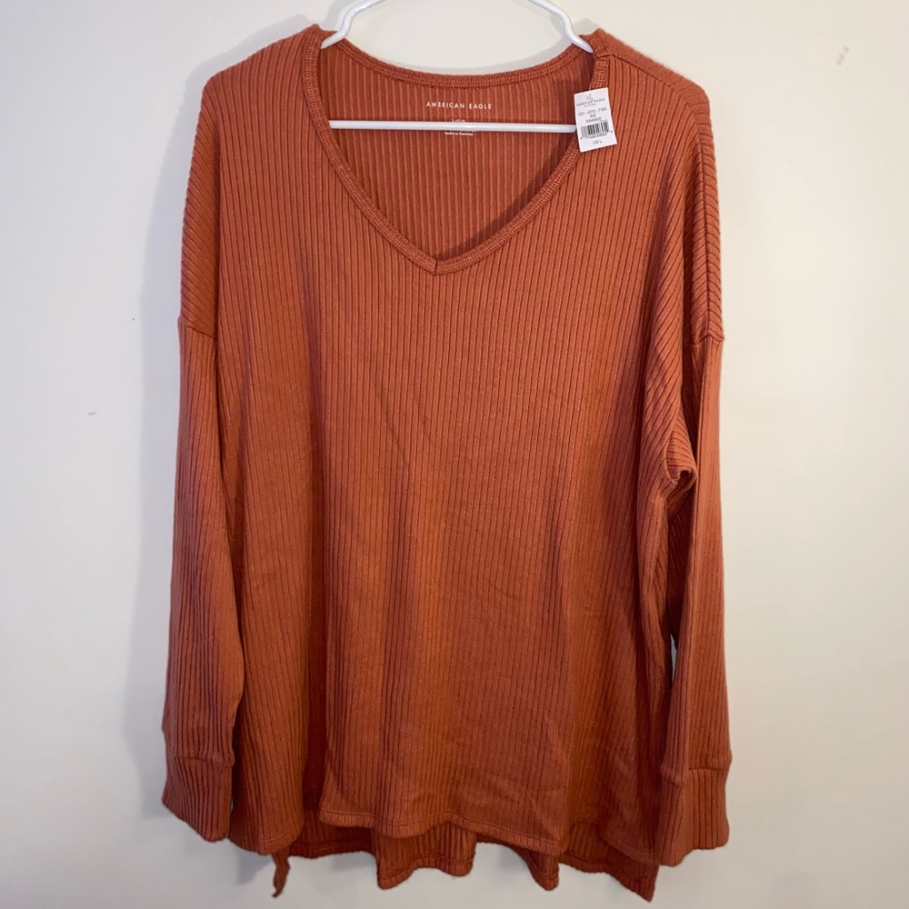 American Eagle Soft & Sexy long sleep top